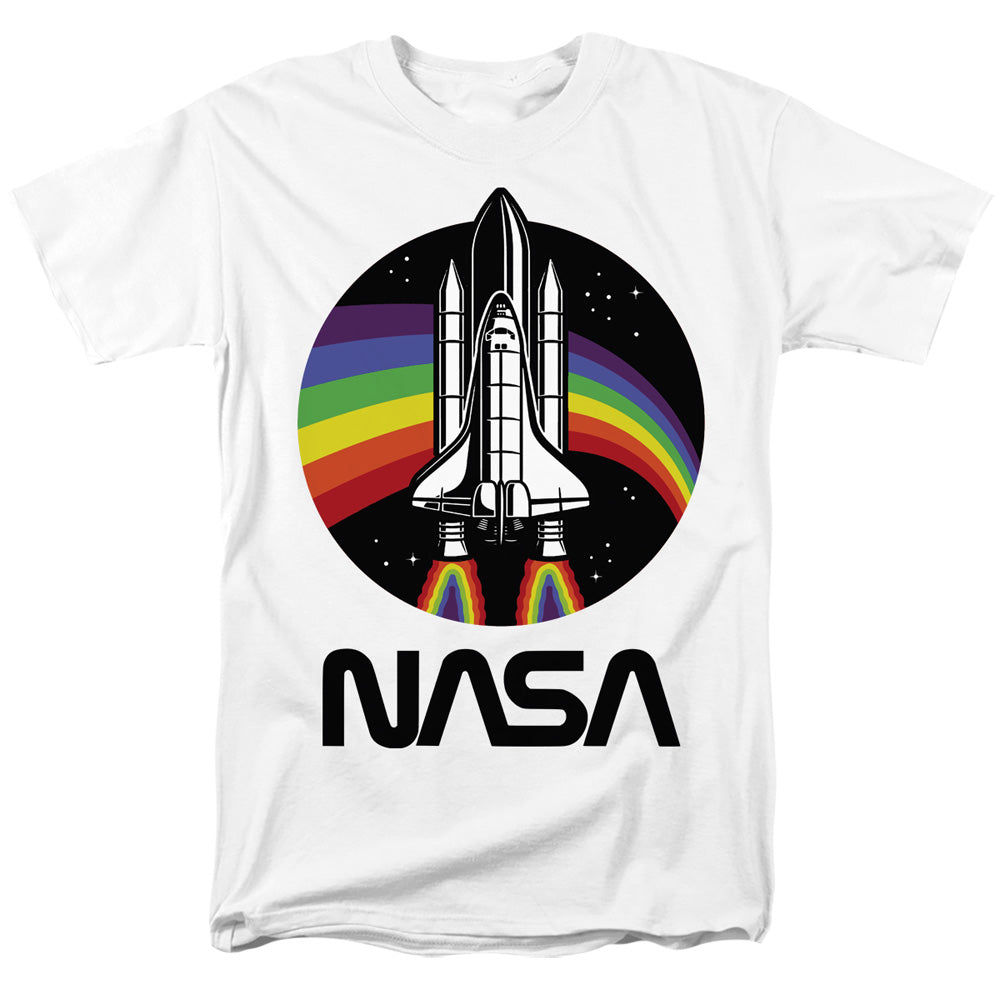 NASA : RAINBOW 1 S\S ADULT 18\1 White 2X