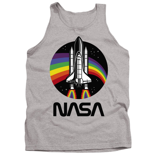 NASA : RAINBOW 2 ADULT TANK Athletic Heather 2X