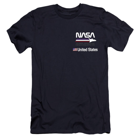 NASA : PLANE AERONAUTICS 1  PREMIUM CANVAS ADULT SLIM FIT 30\1 Navy XL