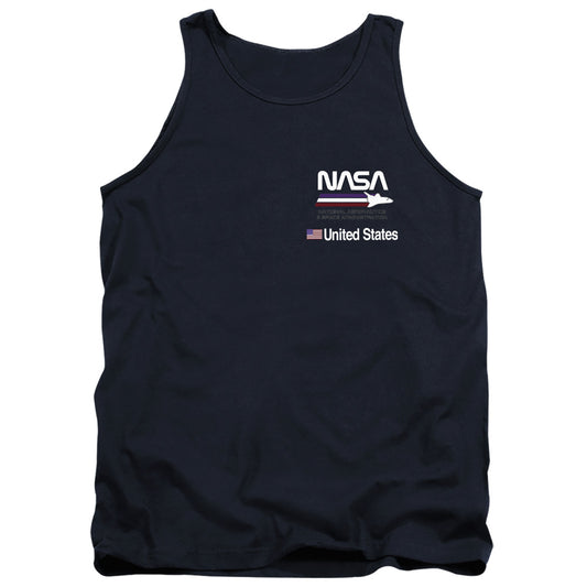 NASA : PLANE AERONAUTICS 1 ADULT TANK Navy XL