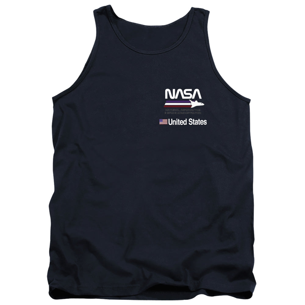 NASA : PLANE AERONAUTICS 1 ADULT TANK Navy SM