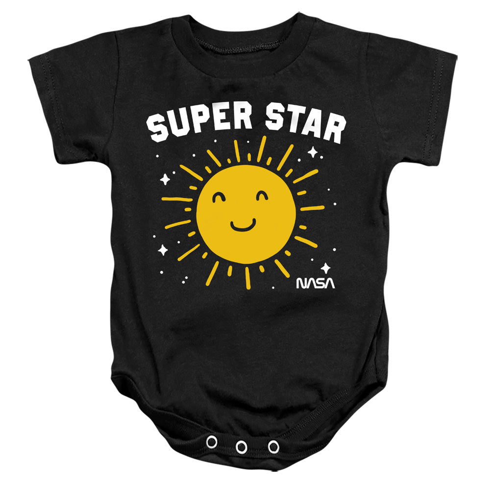 NASA : SUPER STAR INFANT SNAPSUIT Black LG (18 Mo)