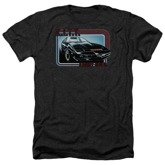 KNIGHT RIDER : KITT ADULT HEATHER BLACK XL