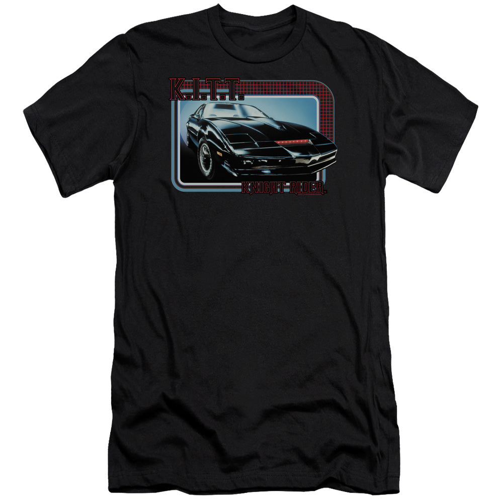 KNIGHT RIDER : KITT PREMIUM CANVAS ADULT SLIM FIT 30\1 BLACK 2X