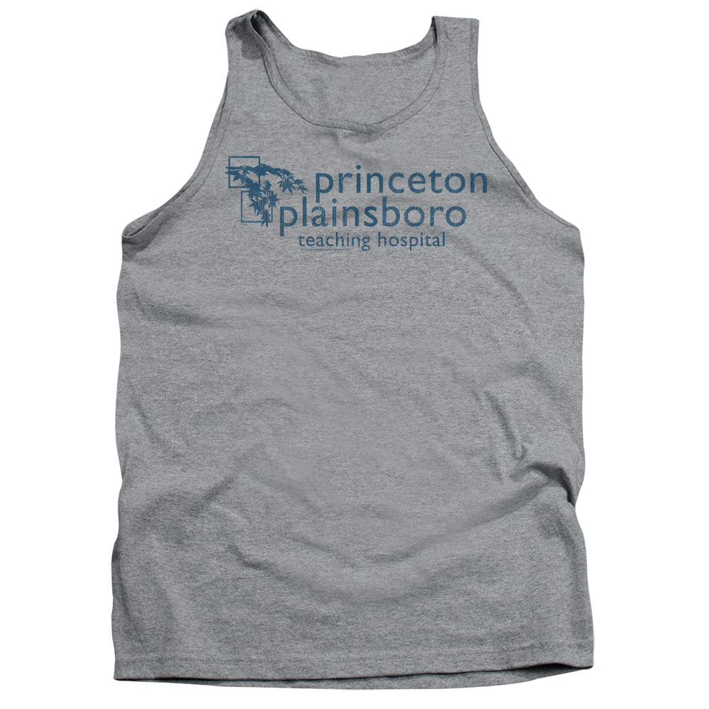 HOUSE : PRINCETON PLAINSBORO ADULT TANK ATHLETIC HEATHER 2X