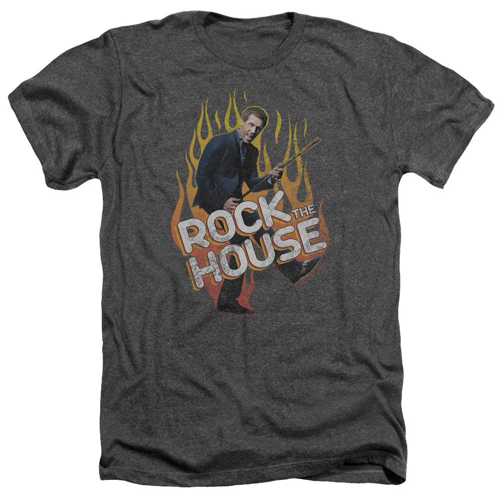 HOUSE : ROCK THE HOUSE ADULT HEATHER CHARCOAL 2X