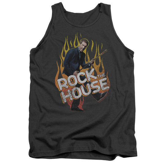 HOUSE : ROCK THE HOUSE ADULT TANK CHARCOAL 2X