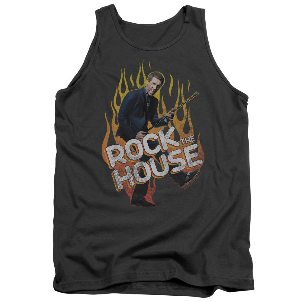 HOUSE : ROCK THE HOUSE ADULT TANK CHARCOAL LG