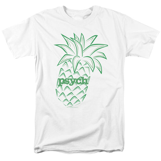 PSYCH : PINEAPPLE S\S ADULT 18\1 WHITE 2X