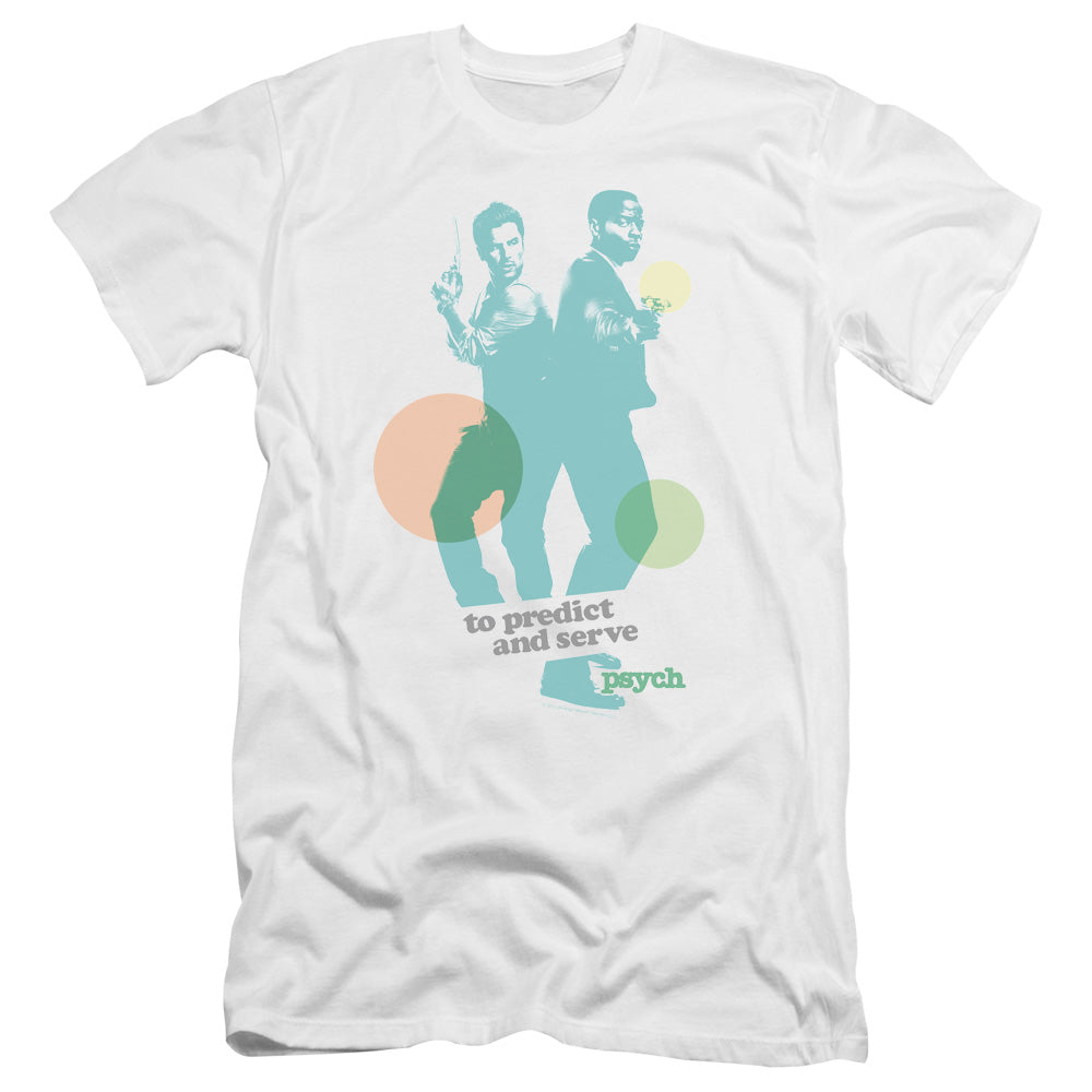 PSYCH : PREDICT AND SERVE PREMIUM CANVAS ADULT SLIM FIT 30\1 WHITE XL