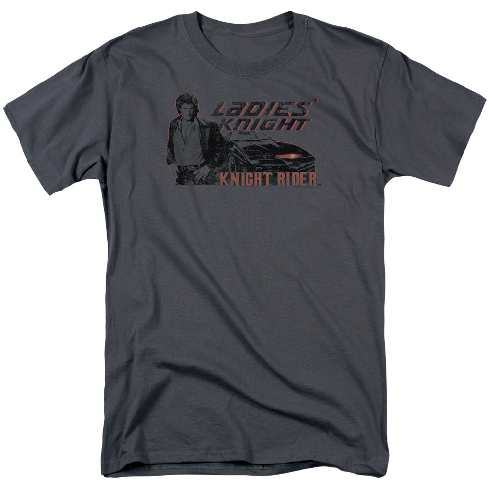 KNIGHT RIDER : LADIES' KNIGHT S\S ADULT 18\1 CHARCOAL 2X