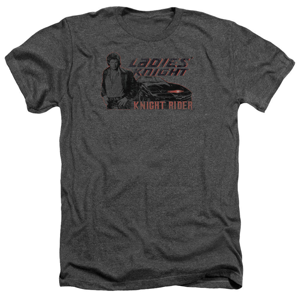 KNIGHT RIDER : LADIES' KNIGHT ADULT HEATHER CHARCOAL 2X