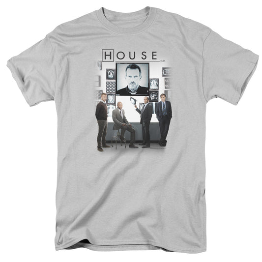 HOUSE : THE CAST S\S ADULT 18\1 SILVER XL