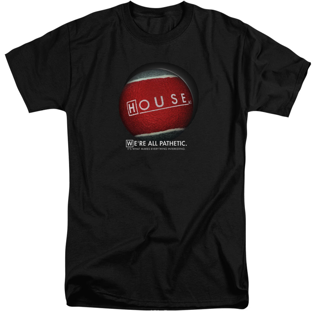 HOUSE : THE BALL S\S ADULT TALL BLACK XL