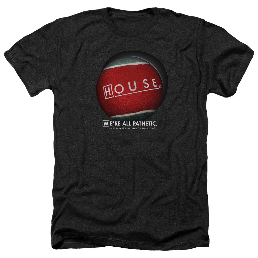 HOUSE : THE BALL ADULT HEATHER BLACK 3X