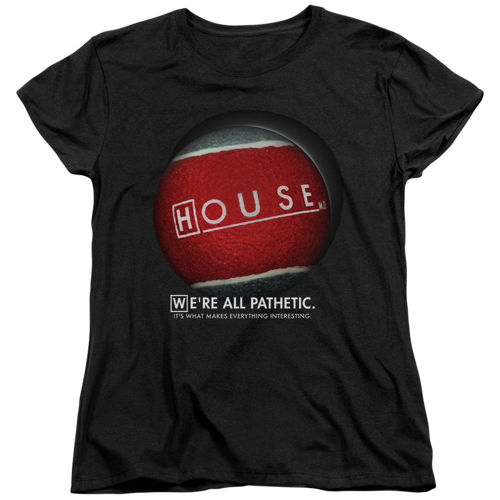 HOUSE : THE BALL S\S WOMENS TEE BLACK 2X