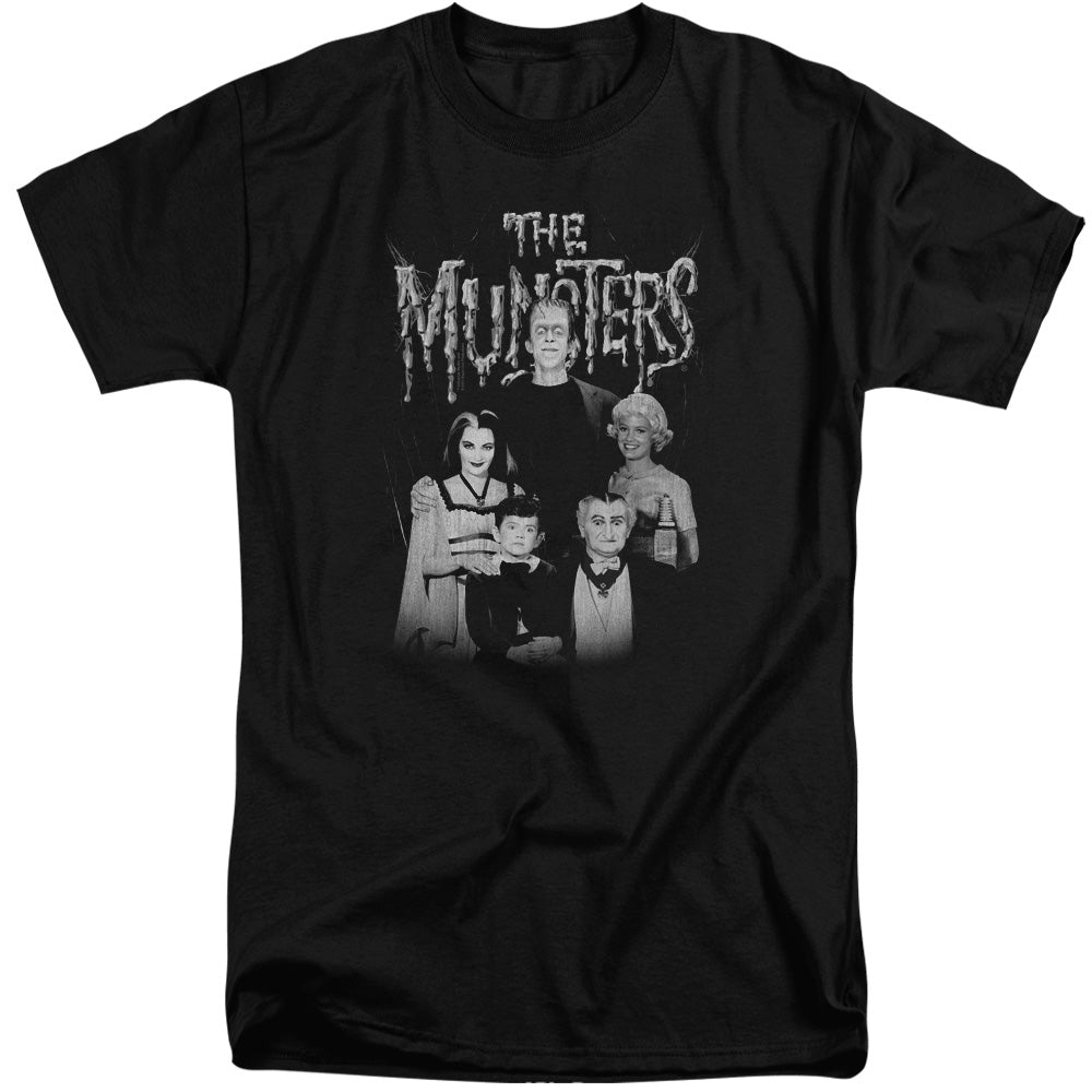 MUNSTERS : FAMILY PORTRAIT S\S ADULT TALL BLACK 3X