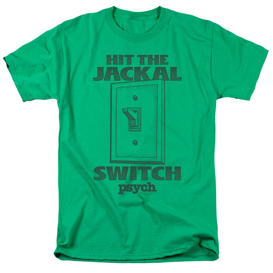 PSYCH : JACKAL SWITCH S\S ADULT 18\1 Kelly Green 2X