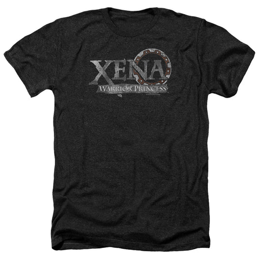 XENA : BATTERED LOGO ADULT HEATHER BLACK 3X