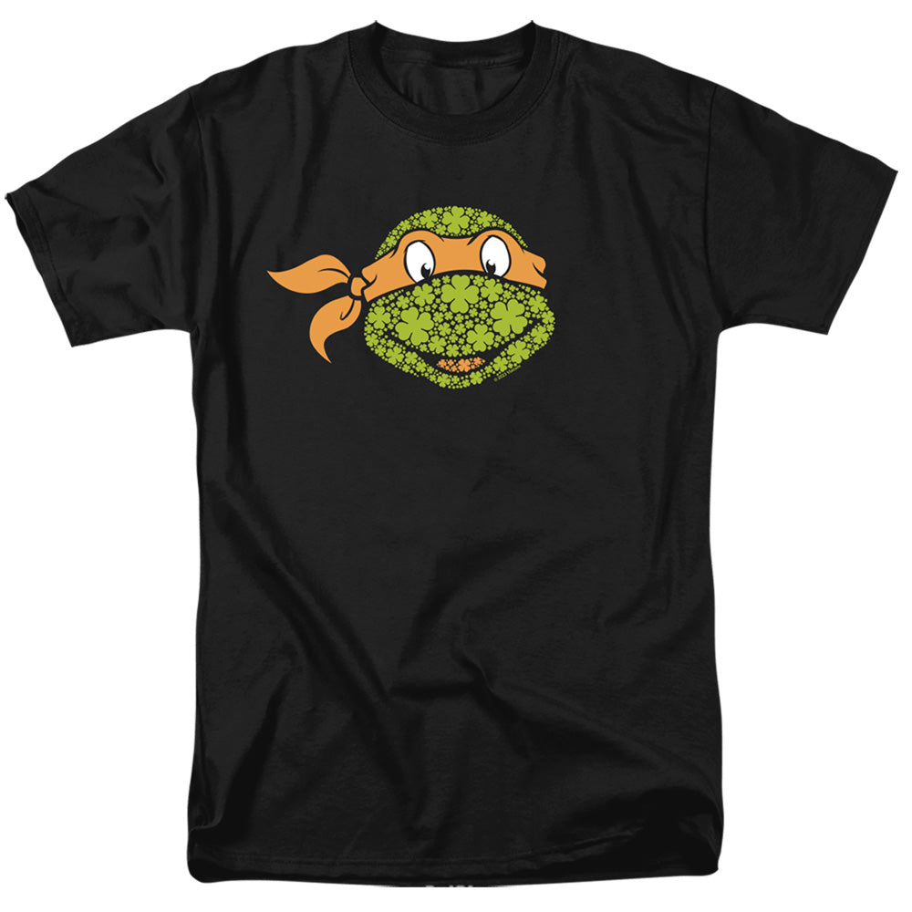 TEENAGE MUTANT NINJA TURTLES : ST. PATRICK'S DAY CLOVER MICHELANGELO S\S ADULT 18\1 Black 2X