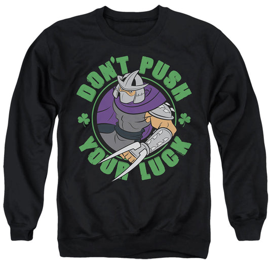 TEENAGE MUTANT NINJA TURTLES : ST. PATRICK'S DAY SHREDDER LUCK ADULT CREW SWEAT Black LG