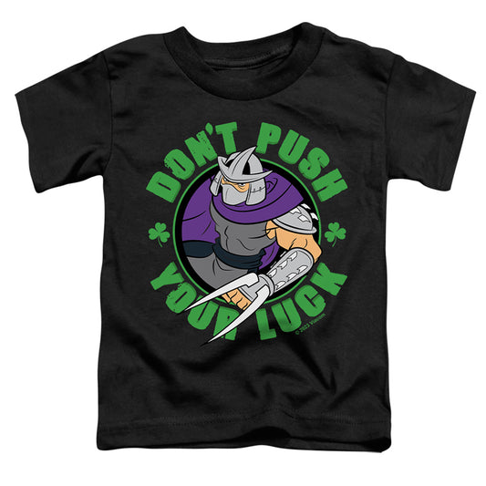 TEENAGE MUTANT NINJA TURTLES : ST. PATRICK'S DAY SHREDDER LUCK S\S TODDLER TEE Black LG (4T)