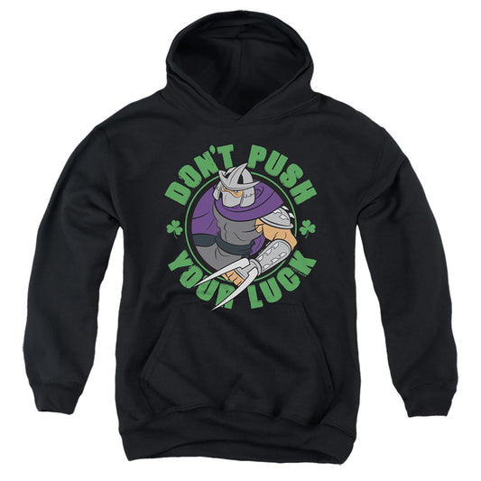 TEENAGE MUTANT NINJA TURTLES : ST. PATRICK'S DAY SHREDDER LUCK YOUTH PULL OVER HOODIE Black SM