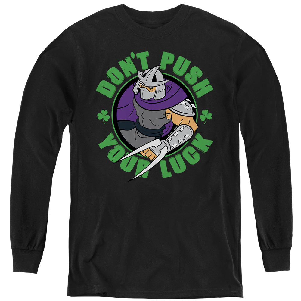 TEENAGE MUTANT NINJA TURTLES : ST. PATRICK'S DAY SHREDDER LUCK L\S YOUTH Black SM