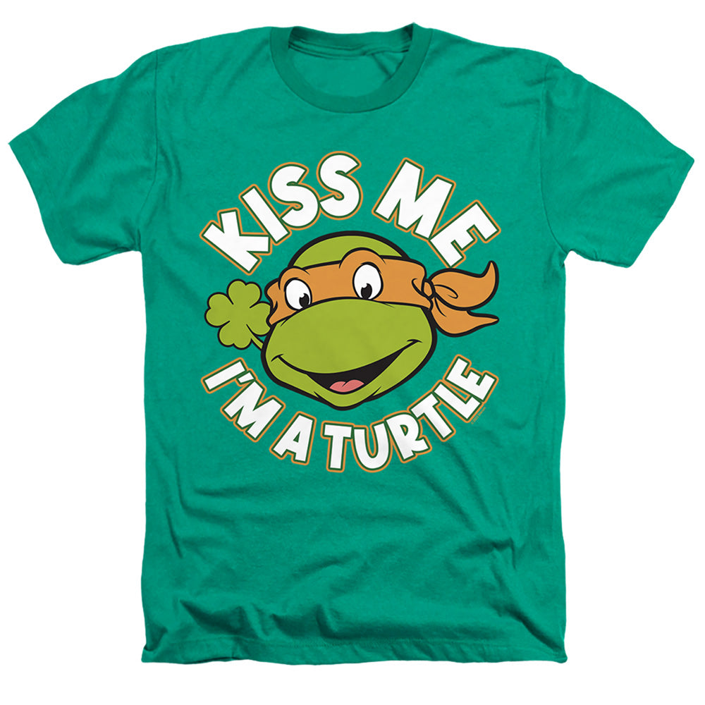 TEENAGE MUTANT NINJA TURTLES : ST. PATRICK'S DAY KISS ME ADULT HEATHER Kelly Green 2X