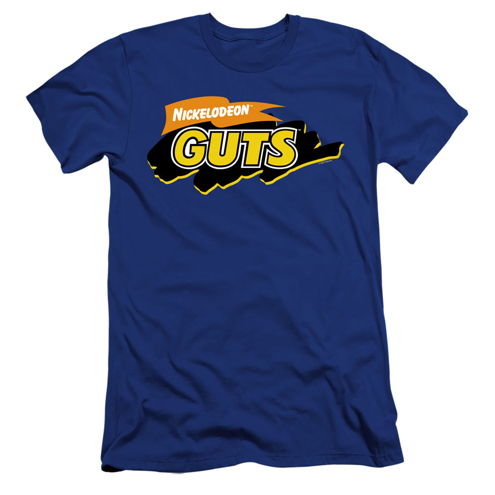 NICKELODEON GUTS : GUTS LOGO  PREMIUM CANVAS ADULT SLIM FIT 30\1 Royal Blue XL