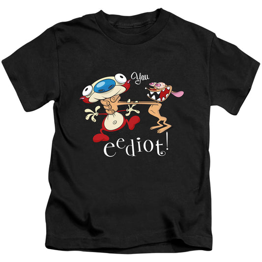 REN AND STIMPY : YOU EEDIOT S\S JUVENILE 18\1 Black SM (4)