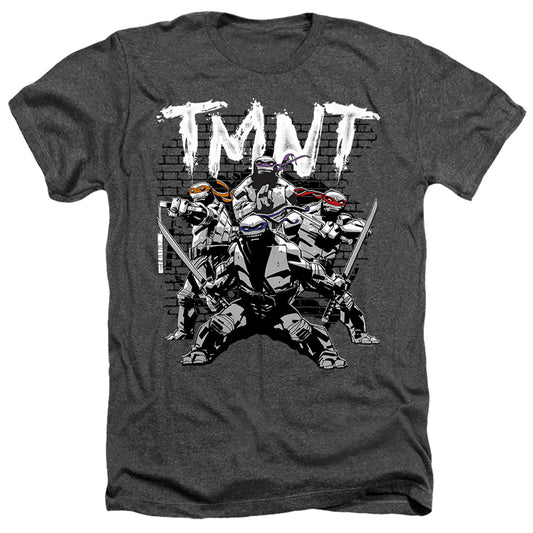 TEENAGE MUTANT NINJA TURTLES : TMNT TEAM ADULT HEATHER Charcoal 2X