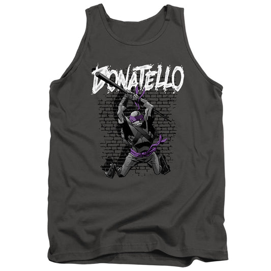 TEENAGE MUTANT NINJA TURTLES : TMNT DONATELLO ADULT TANK Charcoal 2X