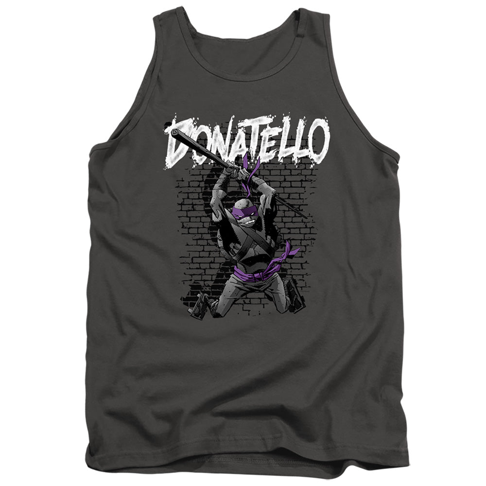 TEENAGE MUTANT NINJA TURTLES : TMNT DONATELLO ADULT TANK Charcoal SM