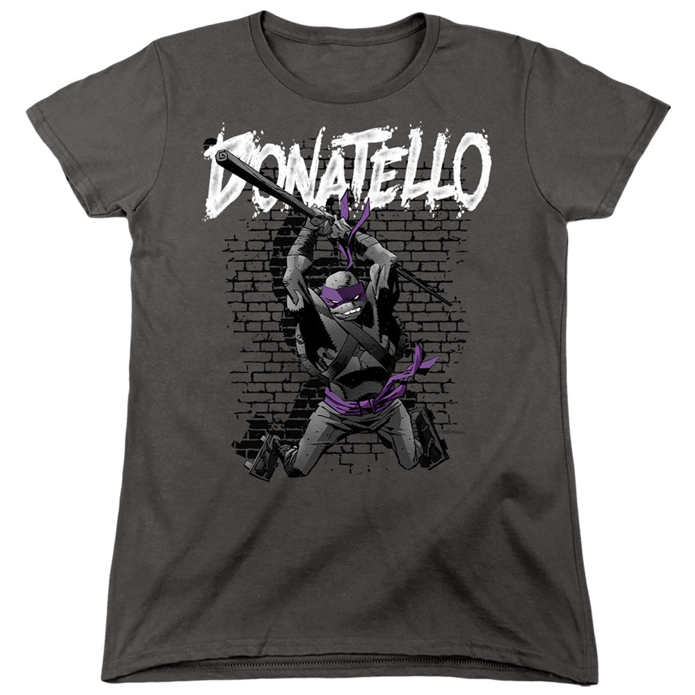 TEENAGE MUTANT NINJA TURTLES : TMNT DONATELLO WOMENS SHORT SLEEVE Charcoal 2X