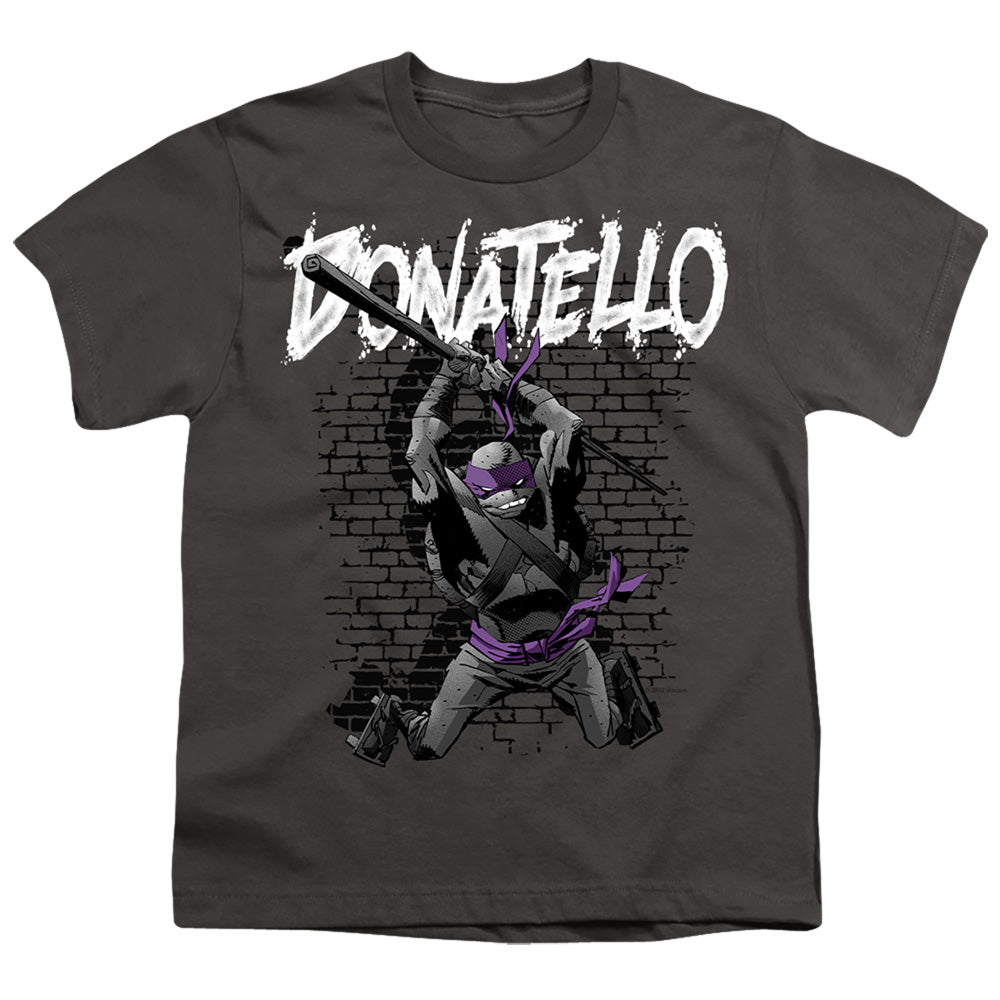 TEENAGE MUTANT NINJA TURTLES : TMNT DONATELLO S\S YOUTH 18\1 Charcoal LG