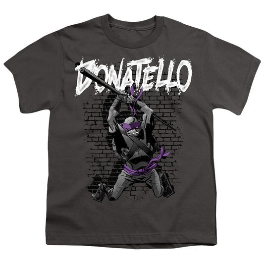 TEENAGE MUTANT NINJA TURTLES : TMNT DONATELLO S\S YOUTH 18\1 Charcoal SM