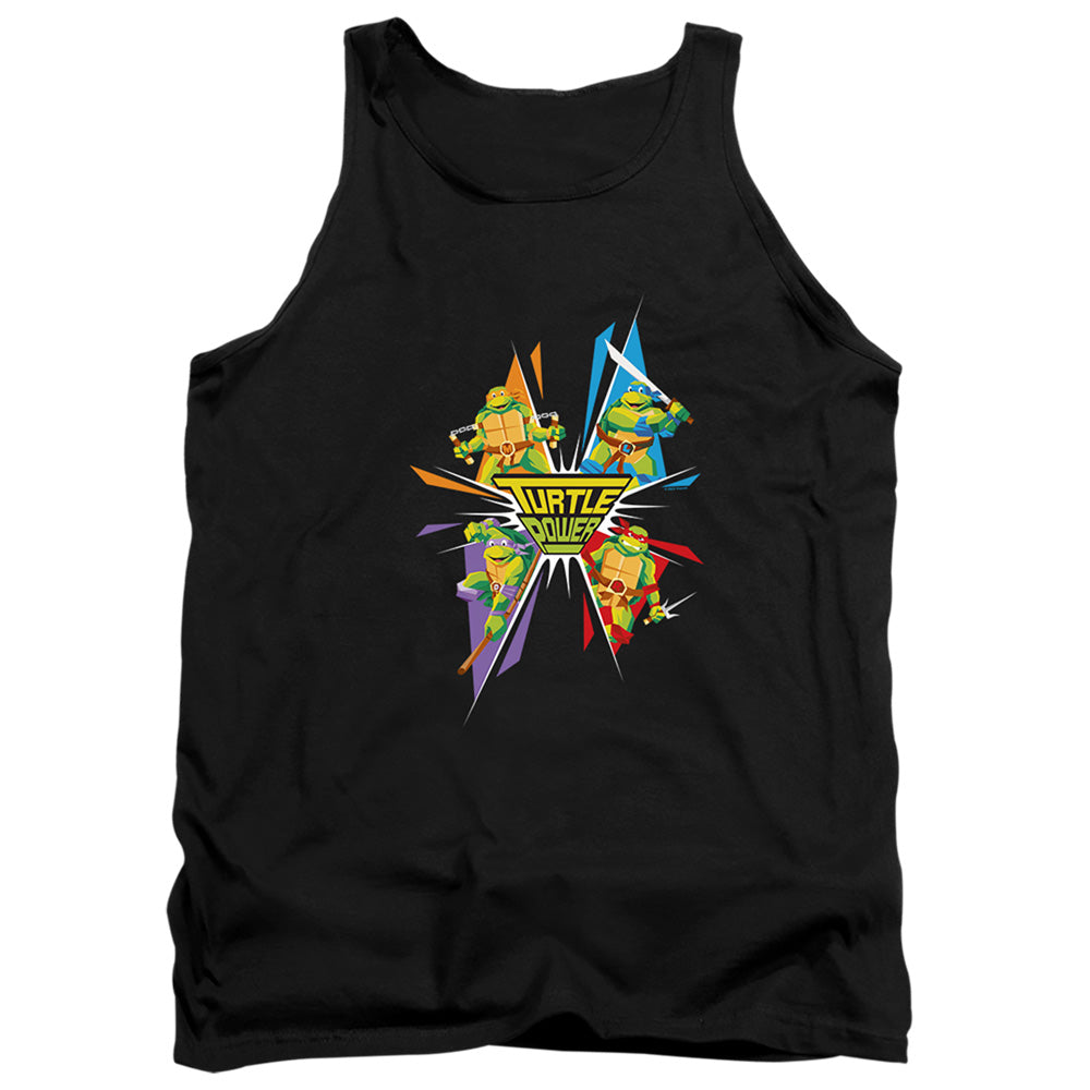 TEENAGE MUTANT NINJA TURTLES : TURTLE POWER ADULT TANK Black SM