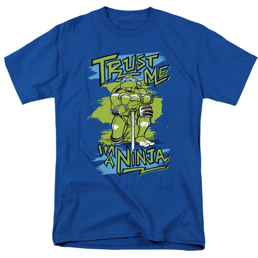 TEENAGE MUTANT NINJA TURTLES : TRUST ME, I'M A NINJA S\S ADULT 18\1 Royal Blue 2X