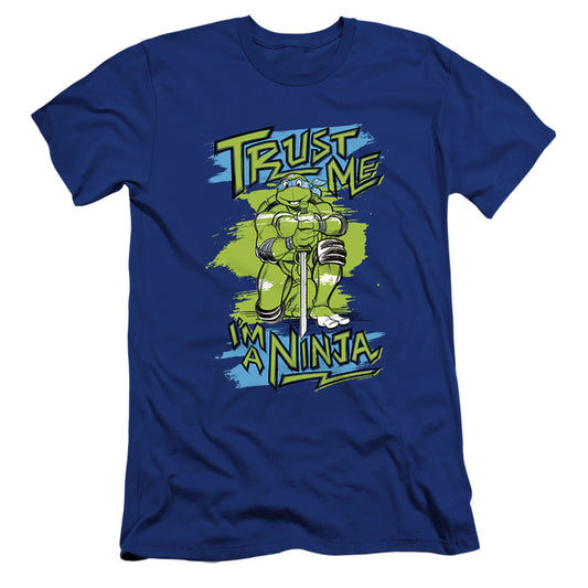 TEENAGE MUTANT NINJA TURTLES : TRUST ME, I'M A NINJA  PREMIUM CANVAS ADULT SLIM FIT 30\1 Royal Blue SM