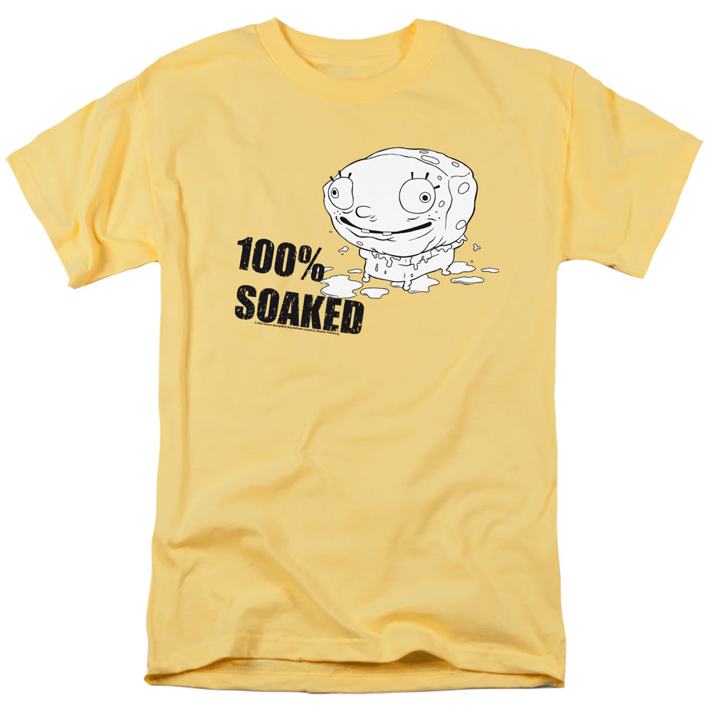 SPONGEBOB SQUAREPANTS : 100% SOAKED S\S ADULT 18\1 Banana 3X