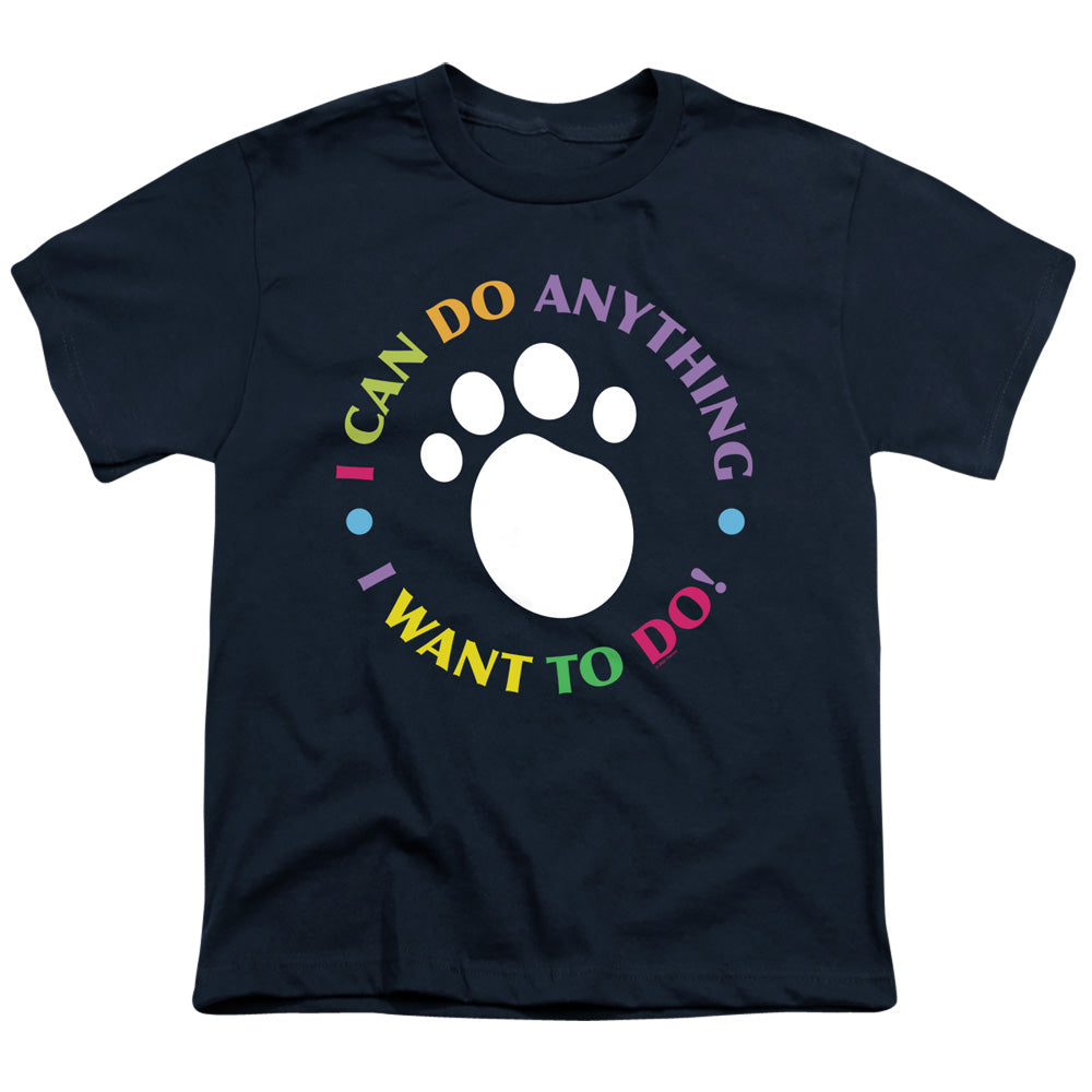 BLUE'S CLUES (CLASSIC) : I CAN DO ANYTHING! S\S YOUTH 18\1 Navy XS