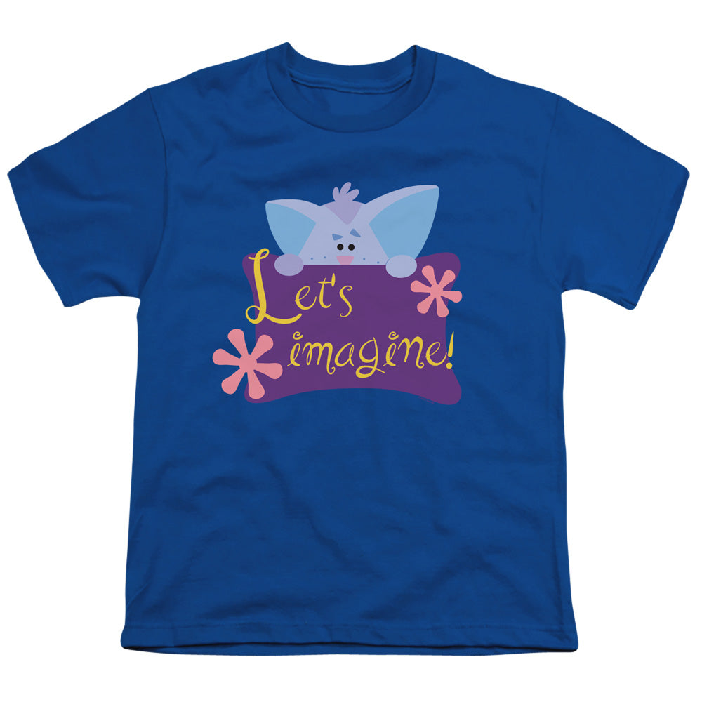 BLUE'S CLUES (CLASSIC) : LET'S IMAGINE! S\S YOUTH 18\1 Royal Blue LG