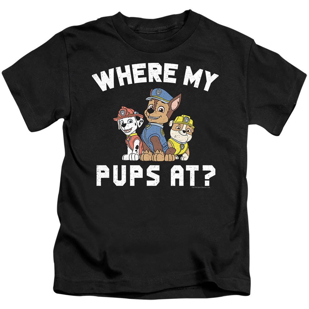 PAW PATROL : WHERE MY PUPS AT? S\S JUVENILE 18\1 Black MD (5\6)