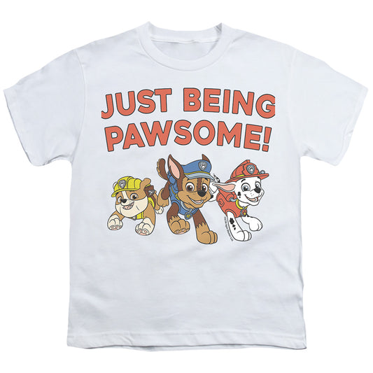 PAW PATROL : JUST BEING PAWSOME! S\S YOUTH 18\1 White LG