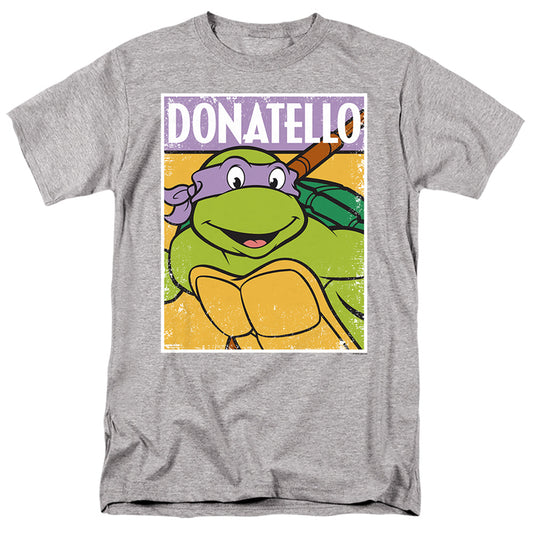 TEENAGE MUTANT NINJA TURTLES : TMNT DONNIE S\S ADULT 18\1 Athletic Heather 2X