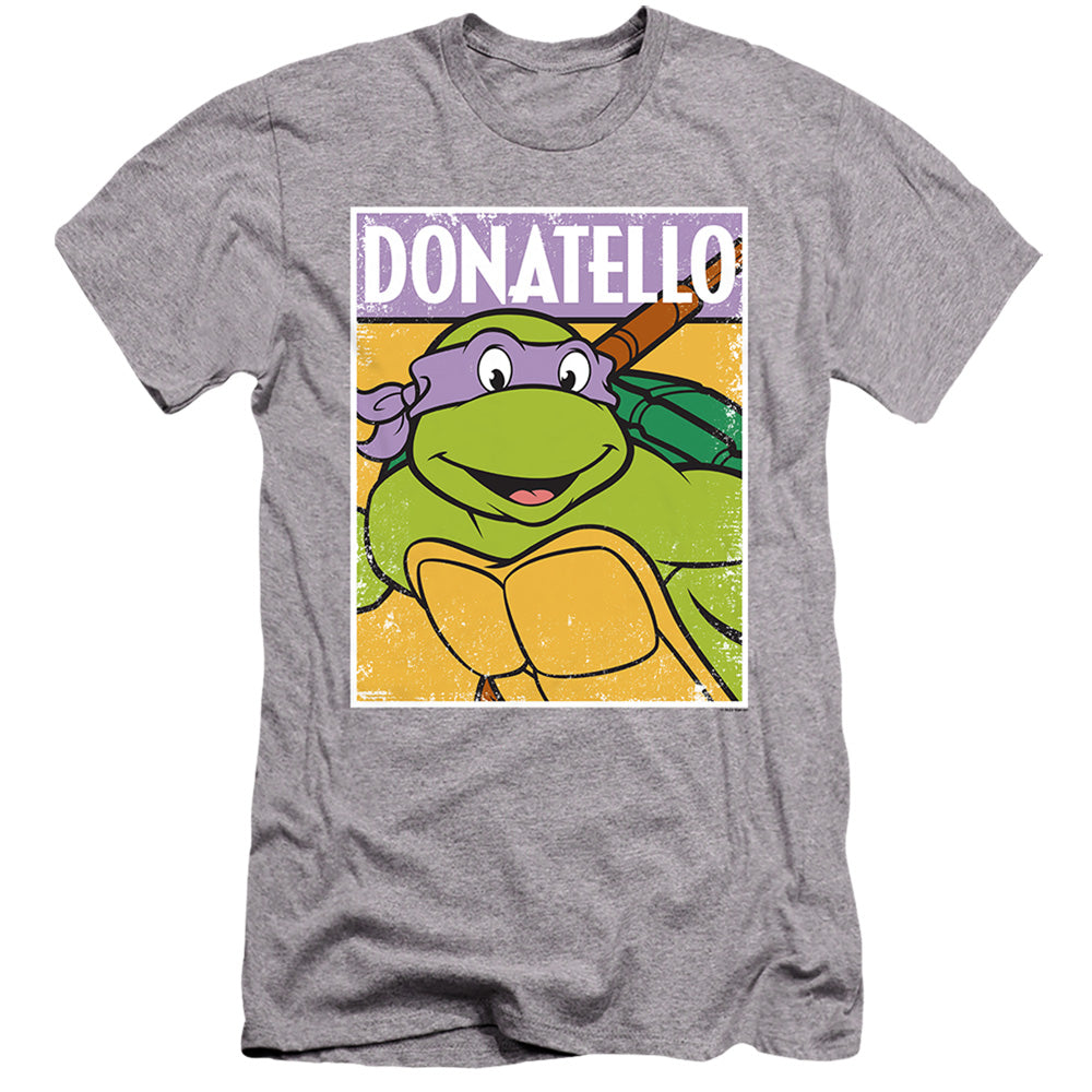 TEENAGE MUTANT NINJA TURTLES : TMNT DONNIE  PREMIUM CANVAS ADULT SLIM FIT 30\1 Athletic Heather XL