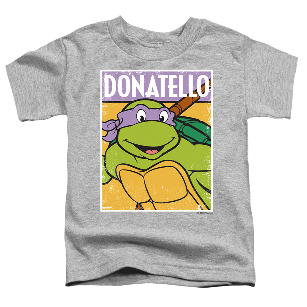 TEENAGE MUTANT NINJA TURTLES : TMNT DONNIE S\S TODDLER TEE Athletic Heather LG (4T)