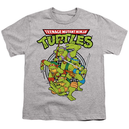 TEENAGE MUTANT NINJA TURTLES : TMNT GROUP S\S YOUTH 18\1 Athletic Heather LG