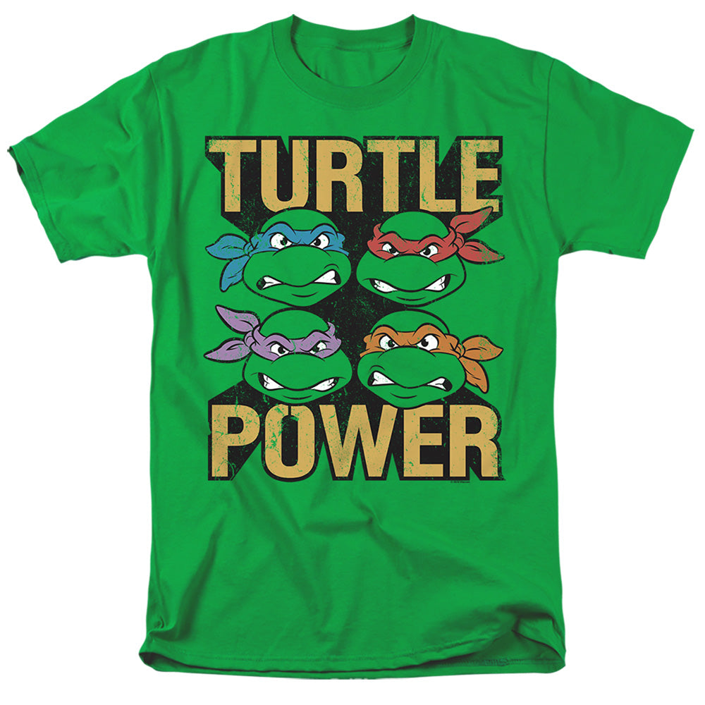 TEENAGE MUTANT NINJA TURTLES : TURTLE POWER S\S ADULT 18\1 Kelly Green 2X